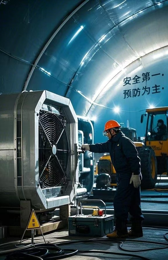 基坑氣膜施工現(xiàn)場(chǎng)安全注意